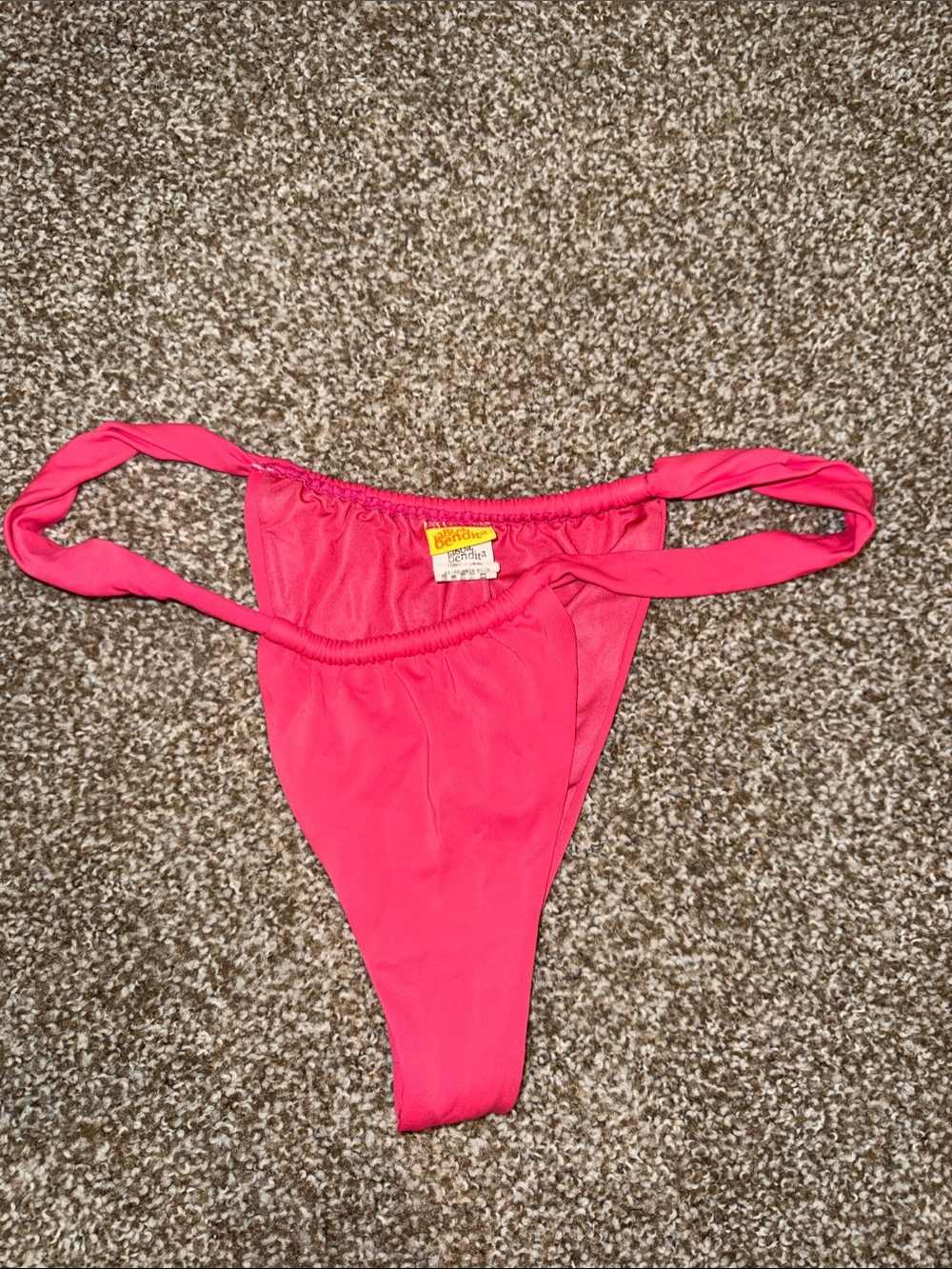 Agua Bendita Hot Pink Women's Swim Bottom